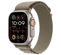 Apple Watch Ultra 2 GPS + Cellular 49mm Cassa in Titanio con Tan Alpine Loop - Small