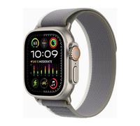 Apple Watch Ultra 2 LTE 49mm Titanium Case with Trail Loop S/M - Green/Grey