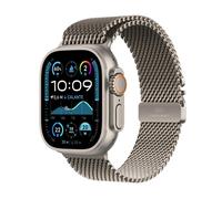 Apple Watch Ultra 2 GPS + Cellular 49mm Cassa in Titanio con Titanio Naturale Milanese Loop - M