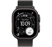 Apple Watch Ultra 3 (2025) 5G 49mm Black Titanium Case Milanese Loop M - Black E