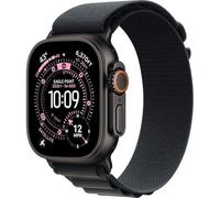 Apple Watch Ultra 3 GPS + Cellular 49mm Cassa Titanio Nero con Alpine Loop Nero- Medium