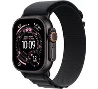 Apple Watch Ultra 3 GPS + Cellular 49mm Cassa Titanio Nero con Alpine Loop Nero- Medium