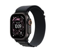 Apple Watch Ultra 3 GPS + Cellular 49mm Cassa Titanio Nero con Alpine Loop Nero- Medium