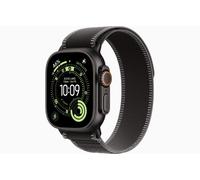 Apple Watch Ultra 3 5G 49mm Cassa Titanio Nero Cinturino Trail Loop Nero Cenere