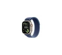 Apple Watch Ultra 3 GPS + Cellular 49mm, Cassa in Titanio Naturale con cinturino Blu acceso Trail Loop - M/L