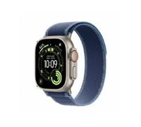 Apple Watch Ultra 3 GPS + Cellular 49mm, Cassa in Titanio Naturale con cinturino Blu acceso Trail Loop - M/L - MEWU4QL/A