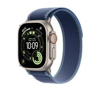 Apple Watch Ultra 3 GPS + Cellular 49mm Cassa Titanio con Trail Loop Blu/Blu Acceso - M/L