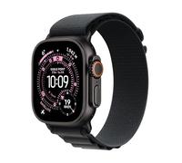 Apple Watch Ultra 3 GPS + Cellular, Cassa 49 mm in titanio nero con Alpine Loop nero - Small
