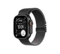 APPLE Watch Ultra 3 GPS + Cellular, Cassa in titanio nero (49 mm) con Loop maglia milanese - Medium