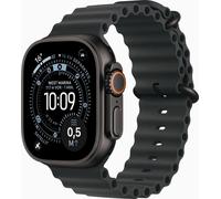 Apple Watch Ultra 3 Titanium Black Ocean Band nero