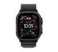 APPLE WATCH ULTRA 3GPS + CELLULAR49MMBLACK TITANIUM CASE WITH BLACK ALPINE LOOP - MEDIUM NEW