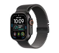 Apple Watch Ultra 4 GPS + Cellular 49 mm | Cassa in titanio nero con Loop in maglia milanese in titanio nero - M