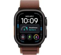 Apple Watch Ultra 4 (GPS + Cellular) Cassa da 49 mm in Titanio Nero con cinturino Alpine Loop Bordeaux - S - Nouvo