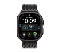 Apple Watch Ultra 4 GPS + Cellular 49mm Titanio Nero con Cinturino Milanese Loop M