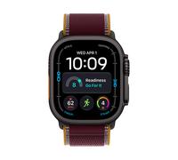 Apple Watch Ultra 4 GPS + Cellular, Cassa 49 mm in titanio nero con Trail Loop borgogna - M/L Apple