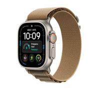 Apple Watch Ultra 4 (GPS + Cellular) Cassa da 49 mm in Titanio Naturale con cinturino Alpine Loop Deserto - M - Nouvo
