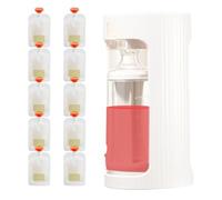 Applesauce Pouch Holder, Reusable Fruit Squeeze Puree Filler, Portable Small Creative Puree Squeezer, 3.74x3.19x7.09 Inchesstorage Container for Kids Food 245g