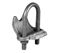 Appleton PC-400RA - Morsetto a K ad angolo retto per condotti rigidi in metallo, IMC e EMT, 4 "Dimensioni commerciali, tuffo caldo/ferro malleabile zincato meccanicamente