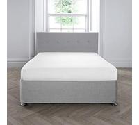 Appletree 200TC - Lenzuolo con angoli, profondo 35 cm, 100% cotone, colore: Bianco