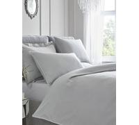 Appletree Appletree Piped Edge 100% Cotton Bed Set Grigio