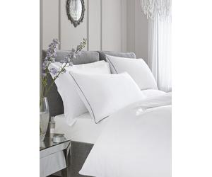 Appletree Appletree Plain Dye 100% Cotton Bed Set Bianco