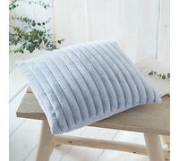 Appletree Hygge Morritz - Cuscino imbottito in pelliccia sintetica, 43 x 43 cm, colore: Grigio