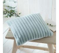 Appletree Hygge Morritz - Cuscino imbottito in pelliccia sintetica, 43 x 43 cm, colore: Verde