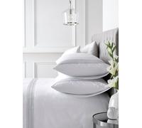 Appletree Set copripiumino con fascia ricamata Appletree 100% cotone Bianco