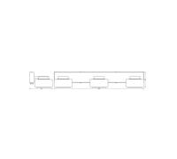 Appliance a LED OSRAM ORBIS FLAME, nera, a 3 luci, CCT IP44 Osram