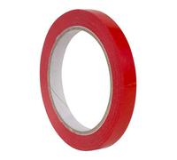 Applica questo adesivo rosso 12 mm x 66 m - Resistente agli strappi - facile da etichettare - ideale per disordine e imballaggi NEW