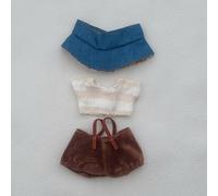 Applicabile a vestiti per bambole alla moda da 17 cm, pantaloni, cappelli e gonne, acquista 1 pezzo e regala 1 pezzo a caso, per un totale di 2 pezzi. (LBB-59)