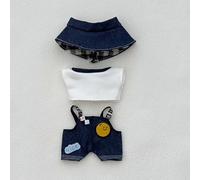 Applicabile a vestiti per bambole alla moda da 17 cm, pantaloni, cappelli e gonne, acquista 1 pezzo e regala 1 pezzo a caso, per un totale di 2 pezzi. (LBB-144)