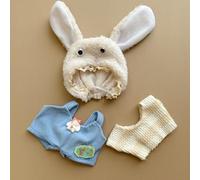 Applicabile a vestiti per bambole alla moda da 17 cm, pantaloni, cappelli e gonne, acquista 1 pezzo e regala 1 pezzo a caso, per un totale di 2 pezzi. (LBB-120)