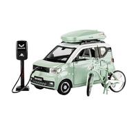 Applicabile A Wuling Hongguang MINI Veicoli Imitazione Realistica Lega Modelli Di Auto Di Piccole Dimensioni Ornamenti Da Collezione Mini Macchinine Regali For Ragazzi Raffinato(Green)
