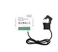 Applicabile al contatore di energia Wi-Fi Tuya Smart Life, misuratore di energia Wi-Fi Intelligente 80A Pinza amperometrica, monitoraggio della Potenza bidirezionale Corrente di Carica CT (A)