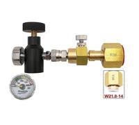 Applicabile al kit adattatore di ricarica per SodaStream Quick Connect W21.8 per bombola di CO2