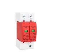 Applicable to 1pc AC SPD 1P 2P 3P 4P 20~40KA 30KA 60KA 385V Casa Protezione contro le sovratensioni da fulmine Dispositivo di protezione scaricatore a bassa tensione OEM fabbrica(3P,20-40KA)