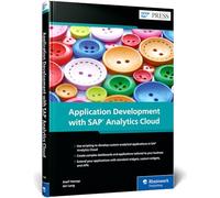 Jan Lang Josef H Application Development with SAP Analytics C (Copertina rigida)