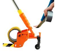 Applicatore a nastro pittori, strumento di spinta manuale, distributore di mascheramento da 6,1x2,95 pollici, impugnatura comoda ergonomica, controllo del nastro preciso per la marcatura del pavimento