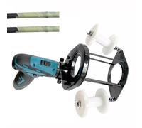 Applicatore automatico di nastro adesivo per isolamento HVAC, macchina avvolgitrice professionale per sigillatura di condotti dell'aria condizionata e copertura di tubi