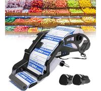 Applicatore automatico portatile di etichette con tecnologia a induzione per un'etichettatura rapida e continua, ideale per un'applicazione efficiente di adesivi