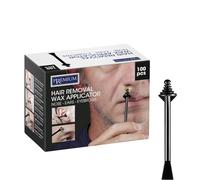 Applicatore Cera Depilatoria per Naso, Orecchie e Sopracciglia 100 pz.