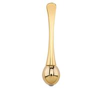 Applicatore crema per gli occhi anti-invecchiamento in lega di zinco di bellezza Stick skin cura strumento d'oro, applicatore per la crema per gli occhi