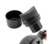 Applicatore Cuscinetto Per Medicazione Pneumatici - Spugna Portatile Ad Alta Densità Per Lucidatura | Tampone Ergonomico Per Cera Auto, Strumento Versatile Per Pulizia Gomme, Accessorio Pratico Per