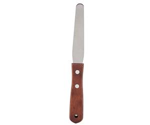 Applicatore di cera 19 × 3 × 2 spatola per ceretta in metallo cera miscelazione coltello applicatore manico in legno strumento di rimozione dei capelli