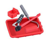 Applicatore Di Colla Per Legno, Ampio Campo Di Applicazione, 1 Set, Rullo Adesivo Portatile, Kit Colla Siliconica, Design Facile Da Usare, Per Mobili Artigianali Per La Lavorazione Del Legno