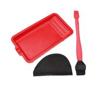 Applicatore Di Colla Per Legno - Spald Di Colla Silicone Da 20x15 Cm | Kit A Rulli Per Elici Di Mano Portatili, Applicatori Adesivi In legno, Kit Di Cola In Silicone Completo Per Artigianato