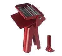 Applicatore di estrusione in silicone - Strumento per la pressa per tubi, dispenser manuale per tubi di colla, pressa in acciaio con impugnatura per tubo portatile, strumento di spremitura estrusore