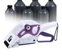 Applicatore di etichette manuale, etichettatrice per superfici curve piatte, rulli in gomma più resistenti, può essere incollato sulla scatola di imballaggio esterna, libri, imball(One Color-A)