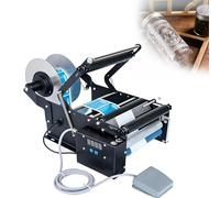 Applicatore Di Etichette Per Bottiglie Rotonde, Macchina Manuale Per Etichettare Bottiglie Rotonde, 30-40 Pezzi/Min, Applicatore Per Bottiglie Rotonde, Regolabile Per Diametro 20-100mm(Standard)